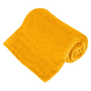 Patura HESSA Cocolino, 150 x 200 cm, fleece, galben
