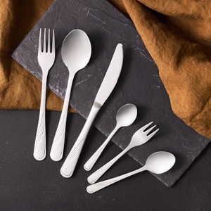 Set tacamuri inox, 36 piese, 6 persoane, ambalate in cutie cadou, AMBITION Napoli