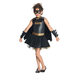 Costum Batman Girl Deluxe , Batgirl, DC  pentru fete 110 - 120 cm 5-7 ani