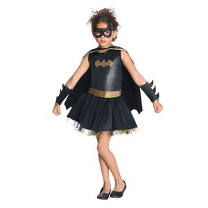 Costum Batman Girl Deluxe , Batgirl, DC  pentru fete 100-110 cm 3-4 ani