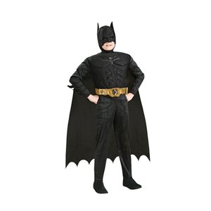 Costum cu muschi Batman The Dark Knight Trilogy  pentru baiat 120 - 130 cm 5-7 ani