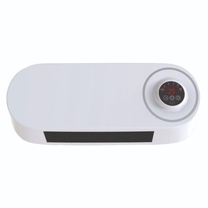 Aeroterma de perete, 2000 W, 2 trepte de putere, cu telecomanda si timer
