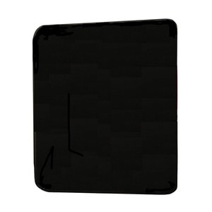 Tabla Scolara sub Forma de Autocolant pentru Scris cu Creta, Neagra, Colturi rotunjite, 200 x 60 cm
