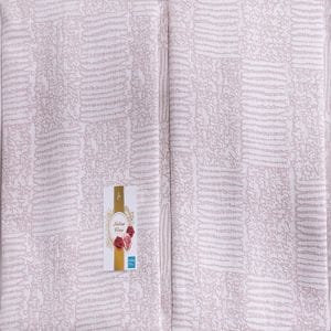 Set cuvertura Erha, 240 x 260 cm, poliester, roz pudra