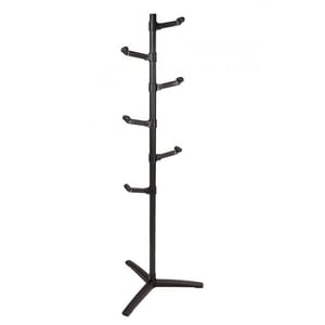 Cuier tip pom, reglabil, negru , inaltime 180 cm