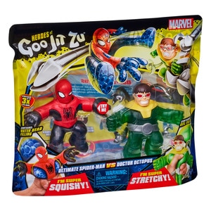 Set figurine Goo Jit Zu Marvel 2 buc, Ultimate Spiderman vs Doctor Octopus 12 cm, 41378