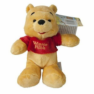 Jucarie de plus Disney, Winnie The Pooh Flopsies, 20 cm