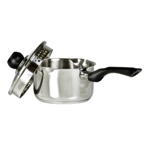 Cratita inox cu capac AMBITION Vikos, 16cm, 1.8l