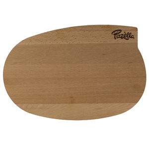 Tocator lemn, cu maner, Cesiro, 350x230x10 mm, Maro natur