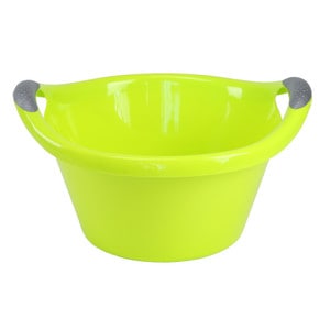 Lighean din plastic cu manere 15L, verde, JOTTA Kaja