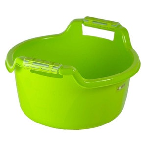 Lighean din plastic cu manere 13.5L, verde, JOTTA Mary