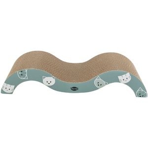 Carton De Zgariat Pentru Pisici, Trixie Wave Mimi, 48x16x22 cm, Verde Menta, 48001