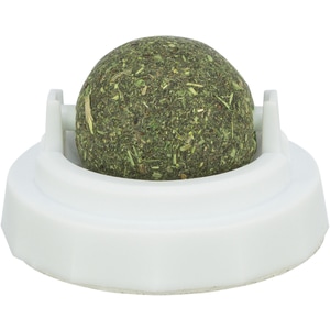 Jucarie Pentru Pisici, Trixie Minge Catnip Cu Suport, 5 cm, 42242