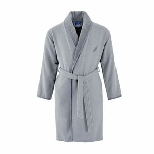 Halat de baie, Nautica Marlin, unisex, 550 g/mp, 100% bumbac, S, gri