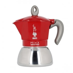 Espressor pt aragaz Moka Pot Bialetti Moka Induction 4tz Rosu