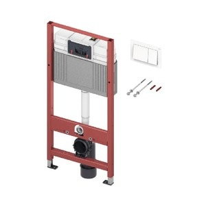 Rezervor WC Tece incastrat, clapeta inclusa, actionare dubla, 10 L