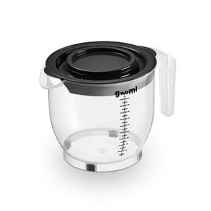  Cana gradata DOMOTTI, 2L, cu acces prin capac pentru mixer, anti-stropire 