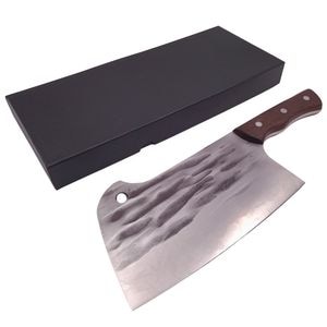 Satarul bucatarului IdeallStore, lucrat manual, Destiny Kitchen, 32 cm, otel inoxidabil, 890 g, maro