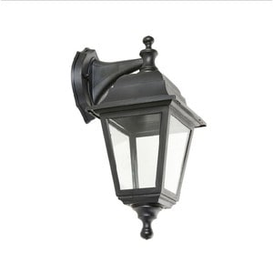Aplica pentru Exterior/Gradina, montaj aplicat, 1xE27, culoare Negru, IP44