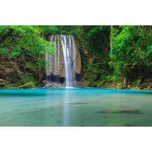 Fototapet autocolant - Cascada in Thailanda - 360x20 cm
