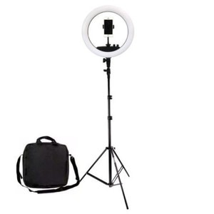 Lampa Profesionala LED Circulara Make UP -Temperatura de culoare 3200K-5500K 19inch 55w 480 leduri +geanta