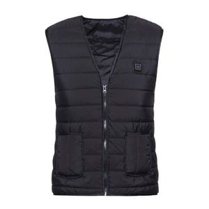 Vesta cu Caldura SIKS, USB, fara Acumulator, Negru, Marimea XL