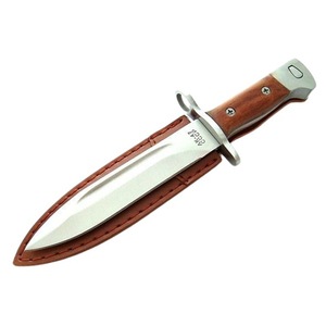 Cutit tip baioneta IdeallStore, AK Military Surplus, camping si vanatoare, 25 cm, husa inclusa