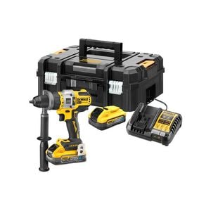 Masina de gaurit si insurubat cu percutie Dewalt DCD999H2T, cu acumulator