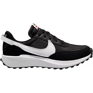 Pantofi sport low-top cu garnituri de piele intoarsa NIKE Waffle Debut, 37.5, negru