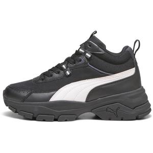 Pantofi sport femei Puma Cassia Via Mid, Negru, 36