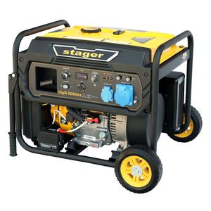Stager DigiS 9500iea Generator digital invertor open-frame 9.5kW, monofazat, benzina, optional automatizare