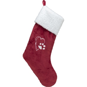 Ciorap Pentru Cadouri De Craciun, Trixie Xmas, Rosu/Alb, 47 cm, 92626