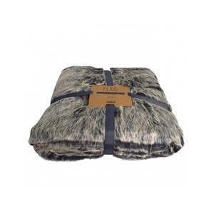 Patura pled, 130x170, Plaid, Gri/Maro
