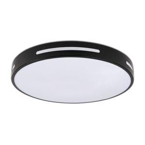 Plafoniera Led Libra, 26W, 40 cm, Lumina Naturala 4000k, 1690 lm, Negru
