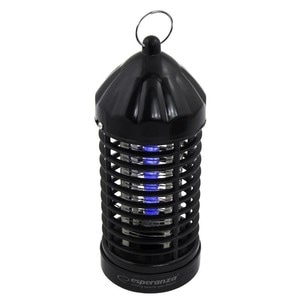 Lampa UV anti insecte 2W, tensiune grilaj 600 V, negru, Esperanza