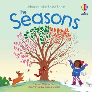 Carte pentru copii, Usborne, Little Board Books The Seasons, 2+ ani