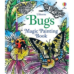 Carte pentru copii, Usborne, Bugs Magic Painting Book, 4+ ani