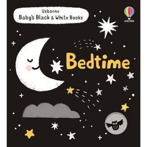 Carte pentru copii, Usborne, Babys Black and White Books: Bedtime, 0+ ani