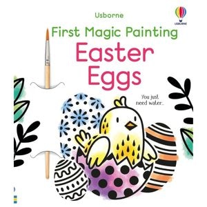 Carte pentru copii, Usborne, First Magic Painting Easter Eggs, 3+ ani