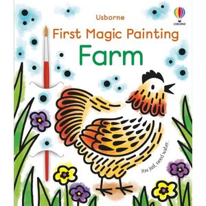 Carte pentru copii, Usborne, First Magic Painting Farm, 3+ ani