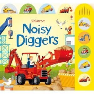 Carte pentru copii, Usborne, Noisy Diggers, 3+ ani