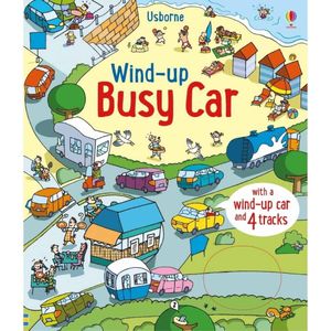 Carte pentru copii, Usborne, Wind-Up Busy Car, 3+ ani