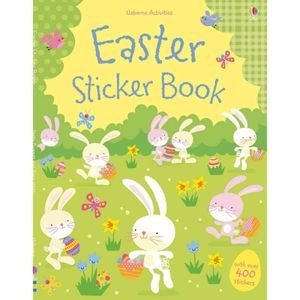 Carte pentru copii, Usborne, Easter Sticker Book, 5+ ani