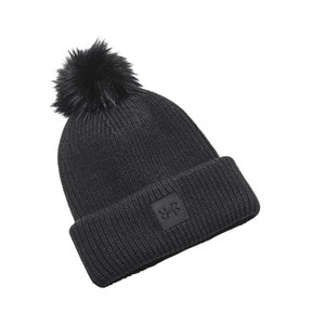 Caciula Under Armour Halftime Ribbed W, Negru, marime universala
