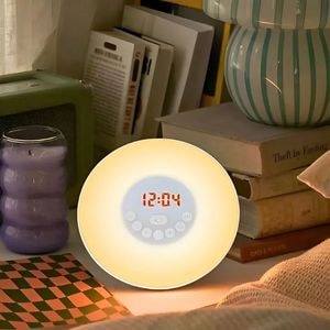 Ceas Desteptator, Planet Fun, Zori de zi, cu lumina, radio si bluetooth
