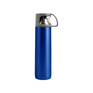 Termos otel inoxidabil cu capac, 750 ml, albastru