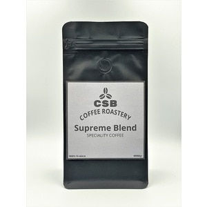 Cafea macinata de specialitate proaspat prajita, CSB Coffee Roastery, Supreme Blend, 1 kg 
