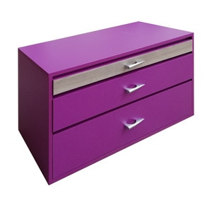 Comoda dormitor Almeria, PAL, 100 x 40 x 52 cm, violet