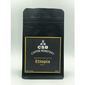 Cafea boabe de specialitate proaspat prajita, CSB Coffee Roastery, Etiopia, 250 g 