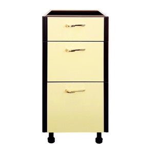 Corp inferior bucatarie Sorento, PAL, 40 x 52 x 82 cm, galben
